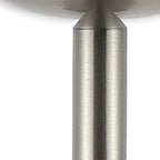 13" Nickel USB Table Lamp With Empire Shade