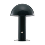 11" Forest Green Novelty USB Table Lamp With Globe Shade