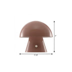 7" Clear Novelty USB Table Lamp With Globe Shade