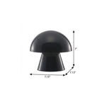7" Clear Novelty USB Table Lamp With Globe Shade