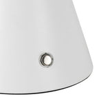 Set of Two 12" Clear Lighthouse USB Table Lamps