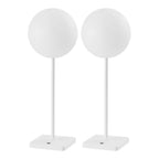 Set of Two 18" White USB Table Lamps