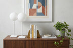 Set of Two 18" White USB Table Lamps