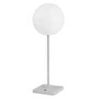 Set of Two 18" Gray USB Table Lamps