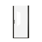 72" X 34" Aluminum And Tempered Glass Shower Door