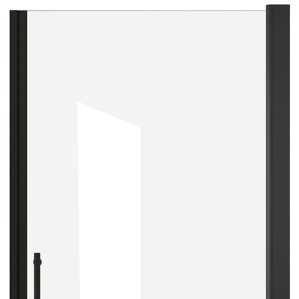 72" X 36" Aluminum And Tempered Glass Shower Door