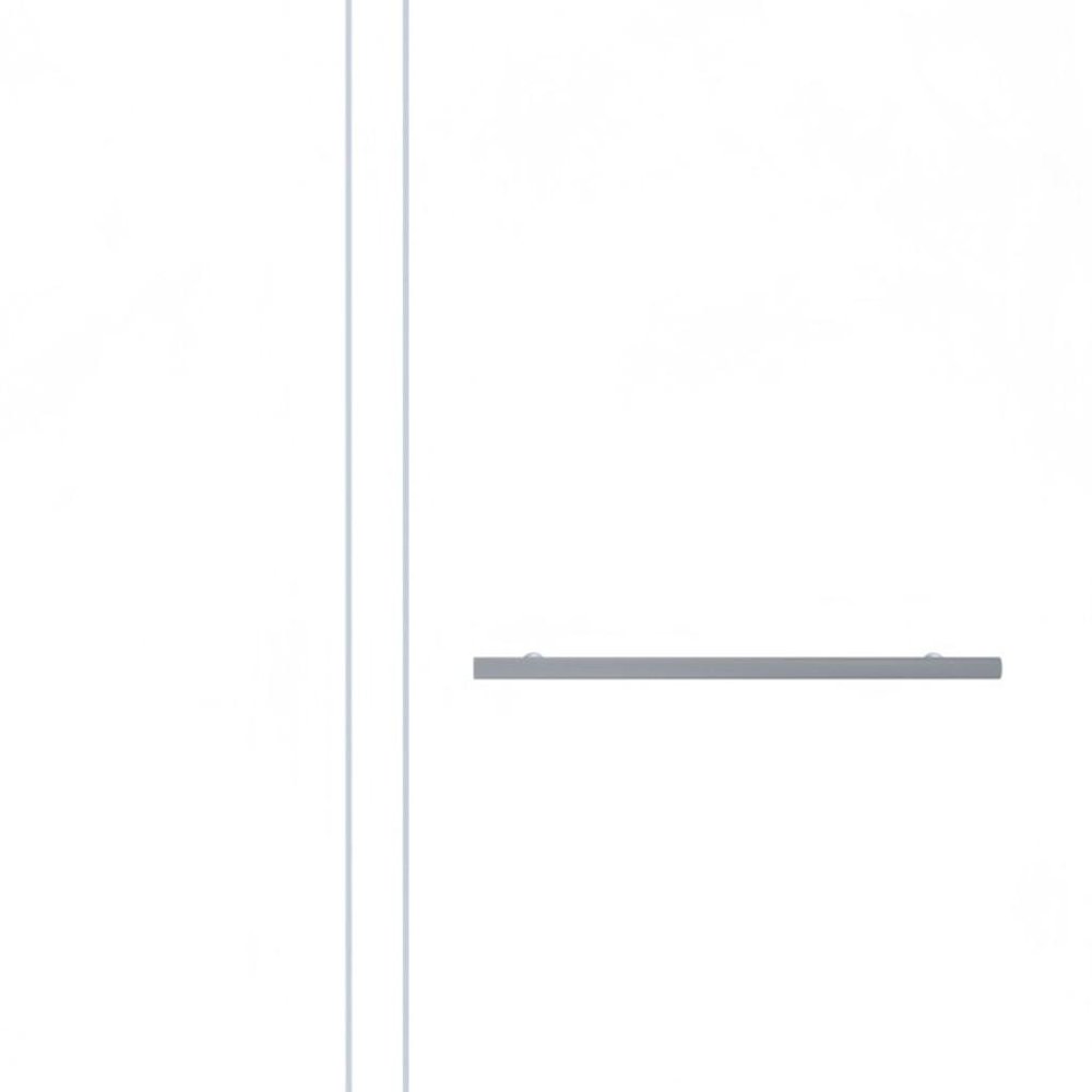 76" X 50" Tempered Glass Shower Door