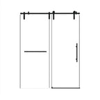 Set Of Two Tempered Glass Shower Doors