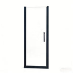 75" X 32" Aluminum And Tempered Glass Shower Door