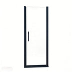 75" X 32" Aluminum And Tempered Glass Shower Door