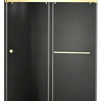 Set Of Two Tempered Glass Shower Doors