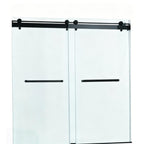 Set Of Two Tempered Glass Shower Doors