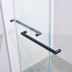 Set Of Two Tempered Glass Shower Doors