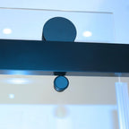 Set Of Two Tempered Glass Shower Doors