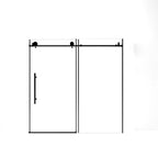 Set Of Two Tempered Glass Shower Doors
