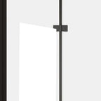 72" X 36" Aluminum And Tempered Glass Shower Door