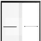 Set Of Two Aluminum And Tempered Glass Shower Doors