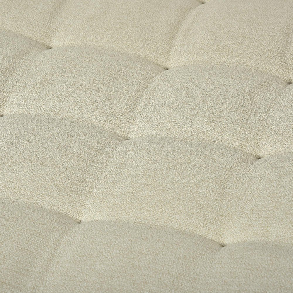 77" Beige Upholstered Convertible Futon Sleeper Sofa