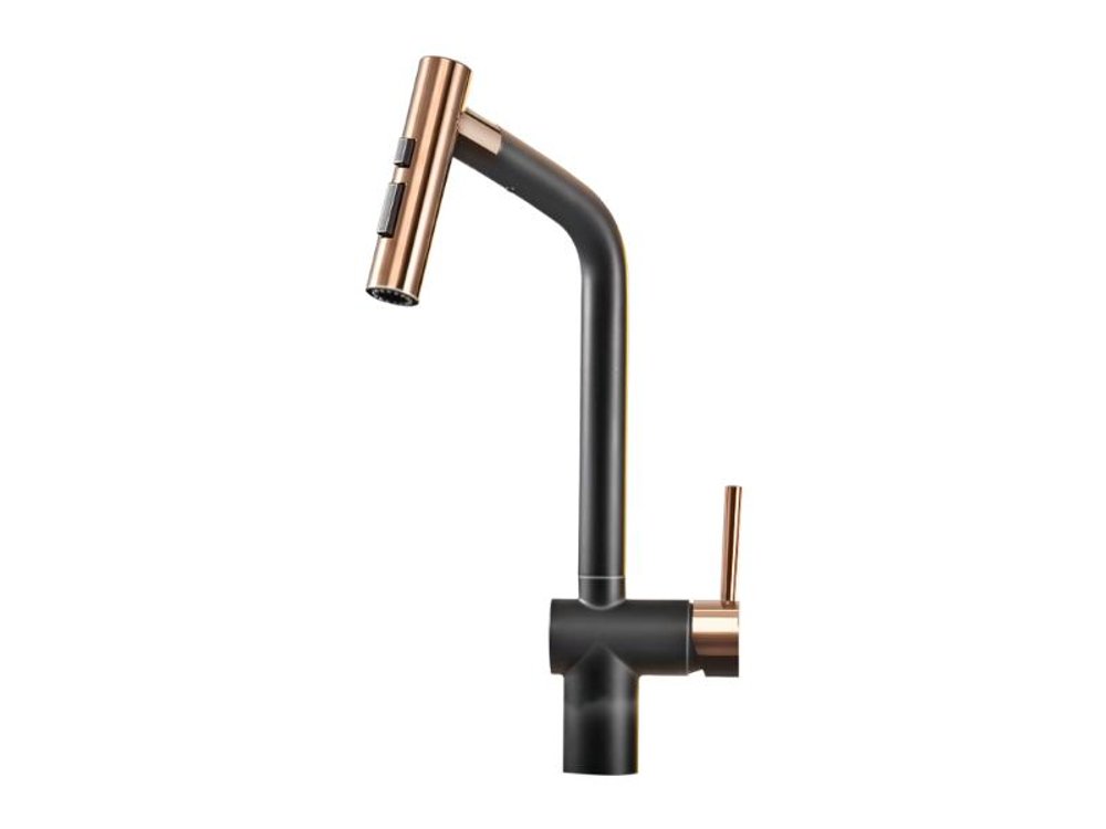 5" Black Stainless Steel Bar Faucet