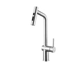 5" Silver Stainless Steel Bar Faucet