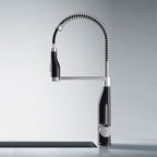 4" Black Stainless Steel Pull-Down Faucet
