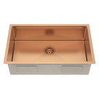 9" X 30" Gold Stainless Steel Undermount Kitchen Sink
