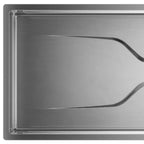 9" X 30" Silver Stainless Steel Undermount Kitchen Sink