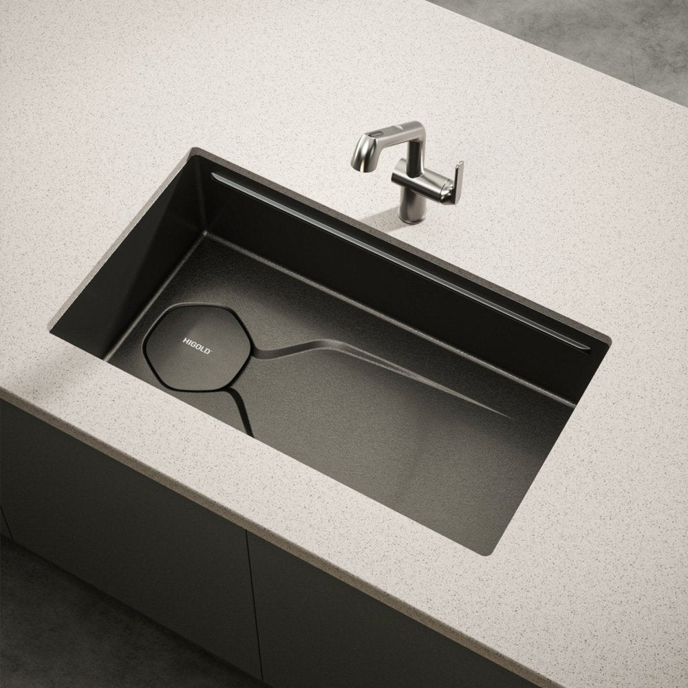 9" X 30" Black Stainless Steel Undermount Kitchen Sink