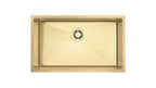 10" X 30" Gold Stainless Steel Undermount Kitchen Sink
