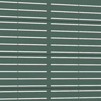 72" Green Argyle Steel Six Panel Outdoor Privacy Screen