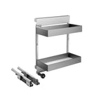 23" Silver Stainless Steel Kitchen Cabinet Insert