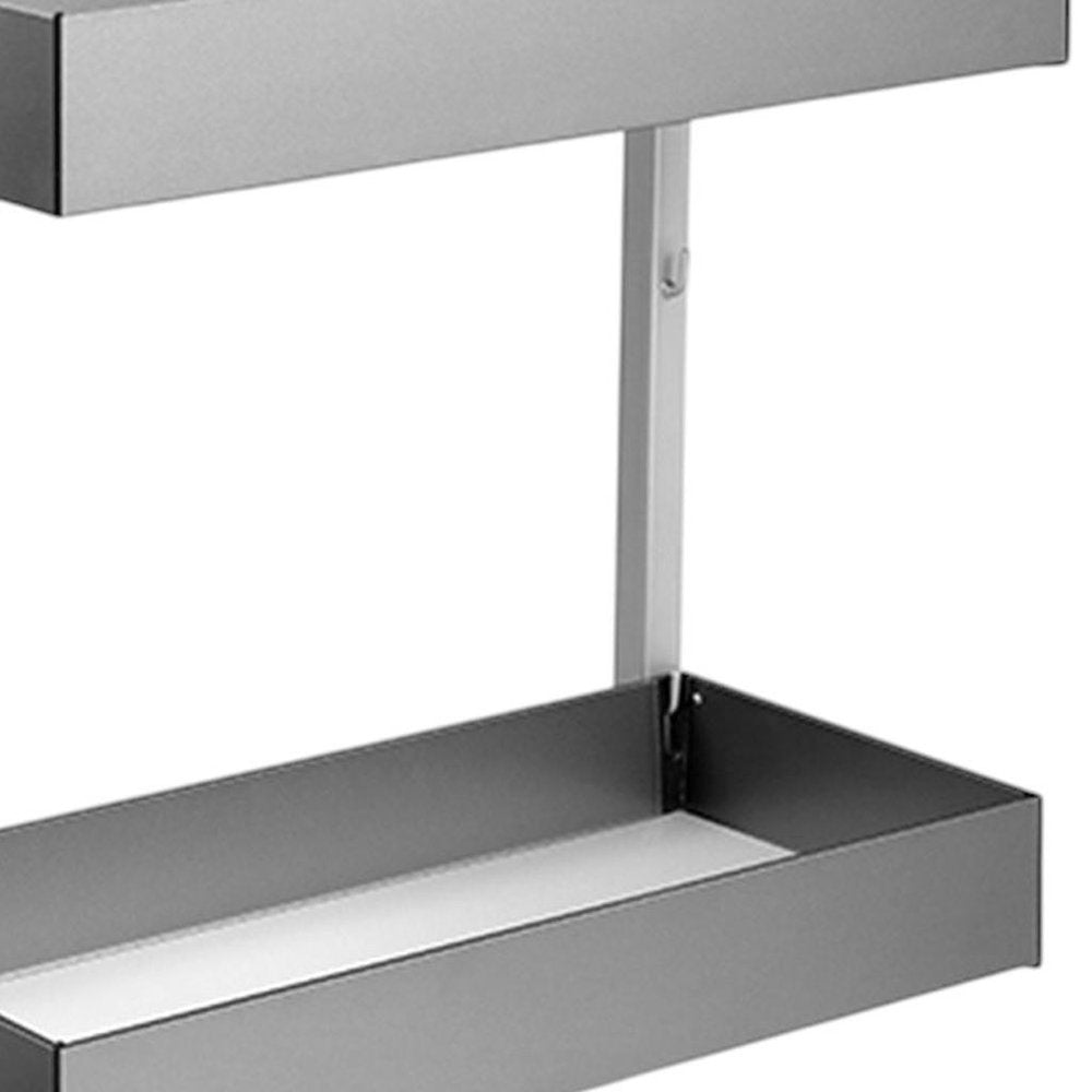 23" Black Stainless Steel Kitchen Cabinet Insert