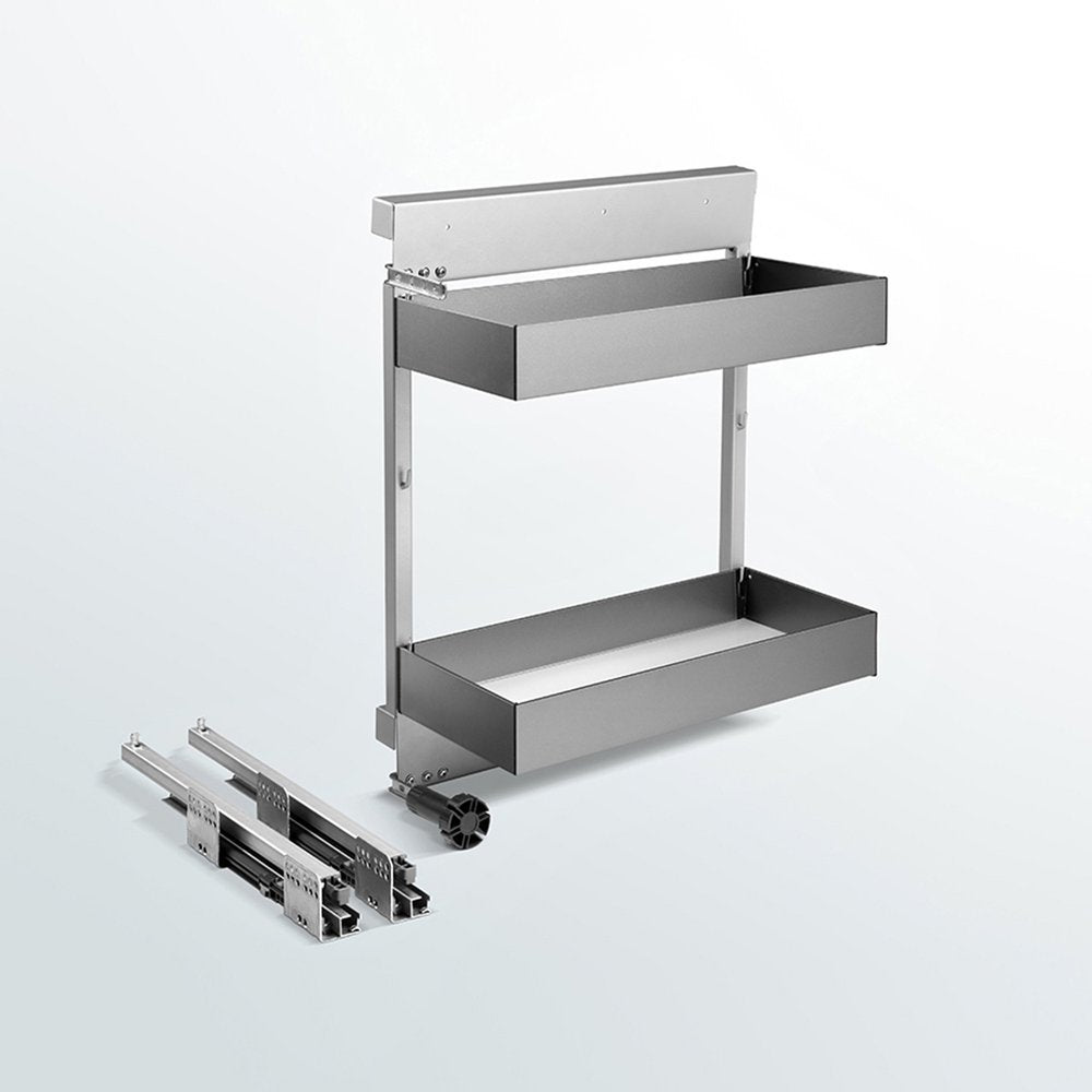 23" Black Stainless Steel Kitchen Cabinet Insert