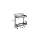 23" Black Stainless Steel Kitchen Cabinet Insert
