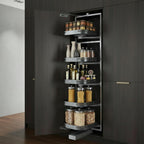 78" Silver Stainless Steel Kitchen Cabinet Insert