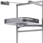 78" Silver Stainless Steel Kitchen Cabinet Insert