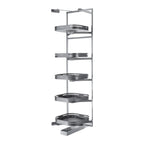 78" Silver Stainless Steel Kitchen Cabinet Insert