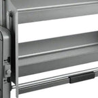 35" Black Stainless Steel Kitchen Cabinet Insert