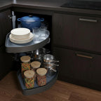 32" Black Stainless Steel Kitchen Cabinet Insert