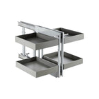 27" Black Stainless Steel Kitchen Cabinet Insert