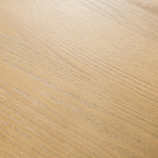 46" Natural Wood Three Leg Base Round Top Dining Table