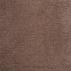 Taupe And Brown Upholstery And Solid Wood And Steel Dining Side Chair With Wheels
