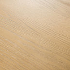 79" Natural Wood Double Pedestal Base Oval Dining Table