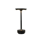 11" Black Round Desk Lamp