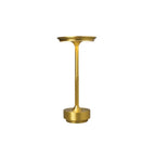 11" Gold Round Lamp Base