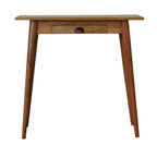 32" Brown Solid Wood Writing Desk