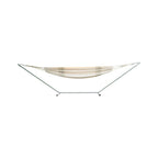 Off White Striped Single Spreader Bar Hammock