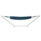 Blue And Purple Striped Single Spreader Bar Hammock