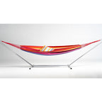 Pink Lavender Red And Yellow Striped Single Spreader Bar Hammock