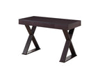 47" Espresso Wood Writing Desk
